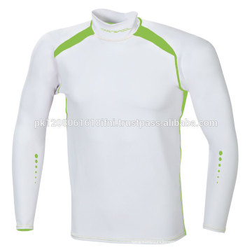 rashguards blancs sur mesure pour femmes